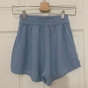 Pastel blue H&M Divided Lounge Shorts Size 0